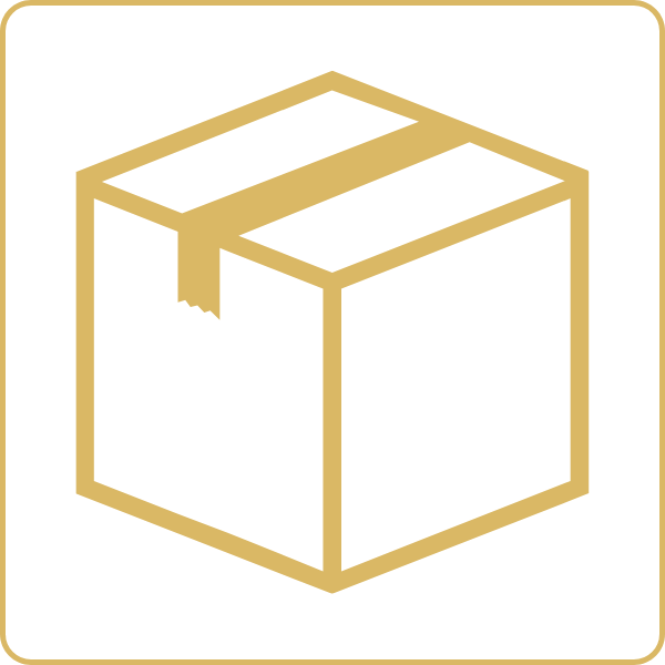 ไอคอนกล่องพัสดุ – สื่อถึงการบรรจุหีบห่อและจัดส่งอย่างมืออาชีพ